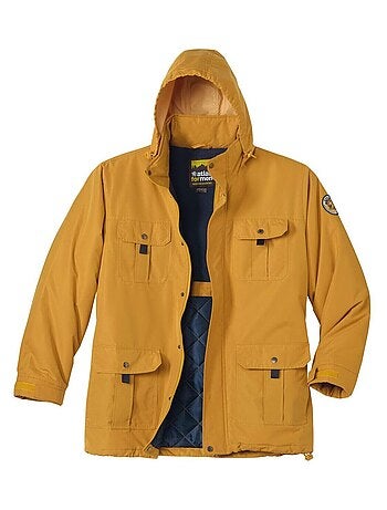 Parka Multipoche en Microfibre - ATLAS FOR MEN