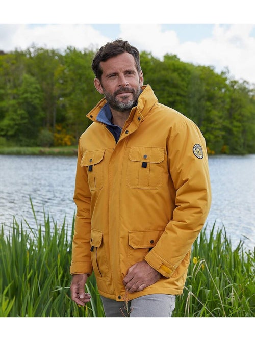 Parka multipoche en microfibre - atlas for men - Kiabi Parka multipoche en microfibre - atlas for men - Kiabi