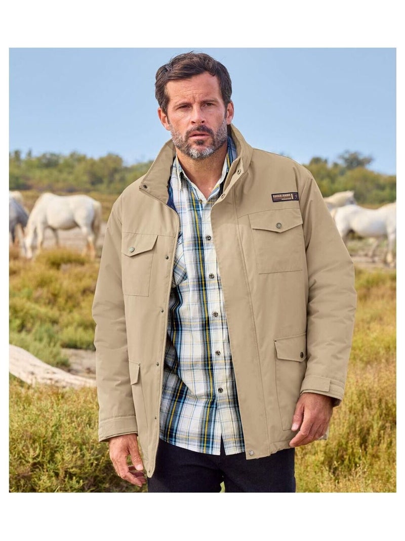 Parka Multipoches Outdoor   - ATLAS FOR MEN Beige - Kiabi