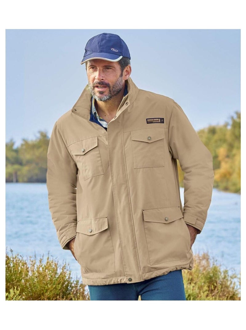 Parka Multipoches Outdoor   - ATLAS FOR MEN Beige - Kiabi
