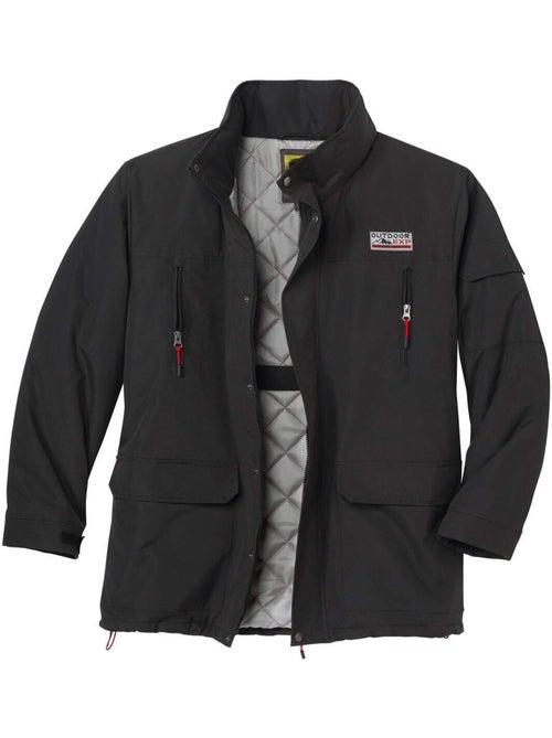 Parka multipoches tout-terrain - atlas for men - Kiabi Parka multipoches tout-terrain - atlas for men - Kiabi