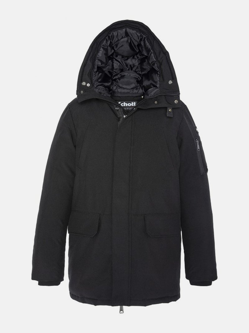 Parka nelson20  - schott Noir - Kiabi