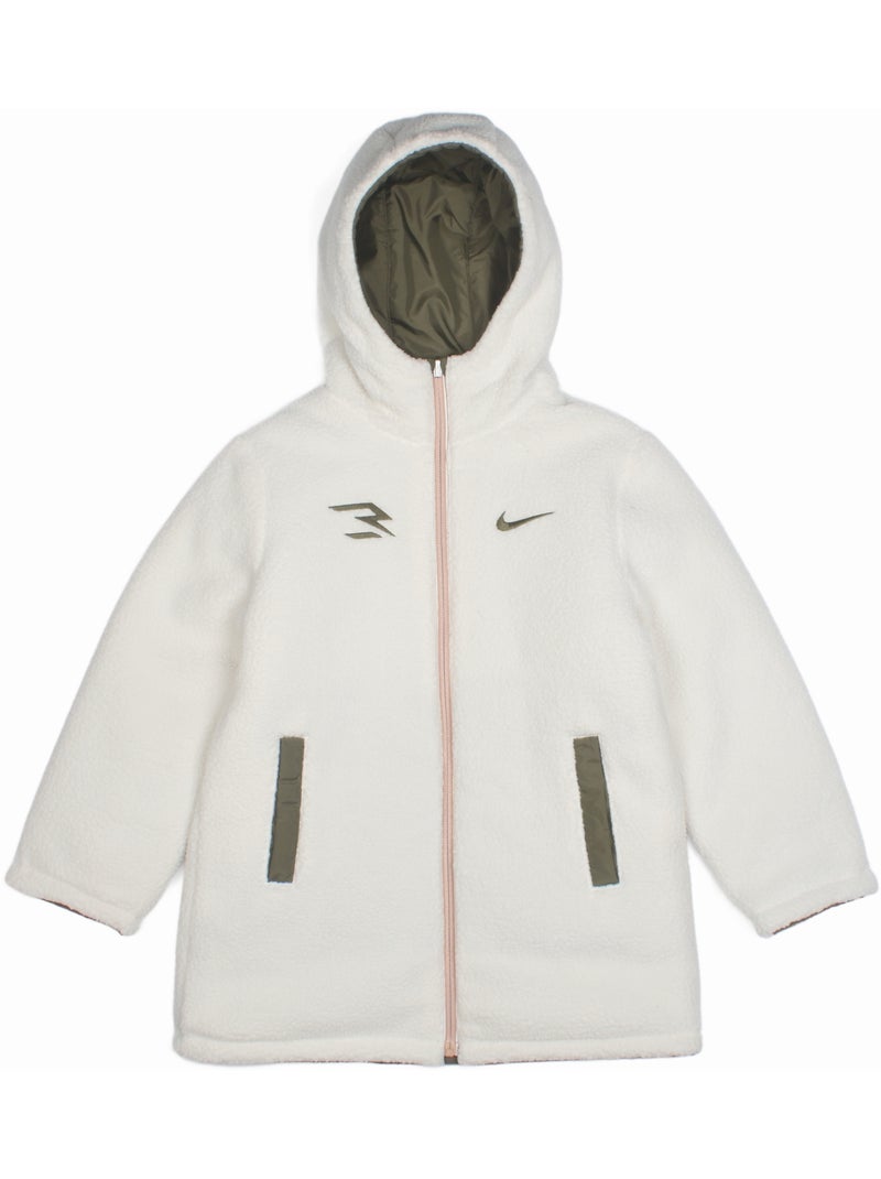 Parka Nike reversible Kaki - Kiabi