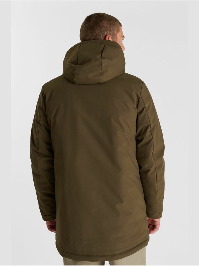 Parka orva 'le temps des cerises' Marron - Kiabi