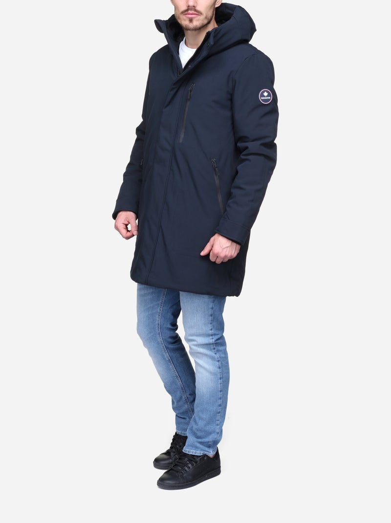 Parka Paragoose à capuche Bleu foncé - Kiabi