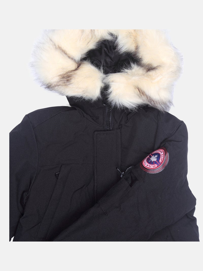 Parka Paragoose à capuche Noir - Kiabi