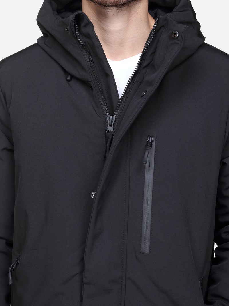 Parka Paragoose à capuche Noir - Kiabi