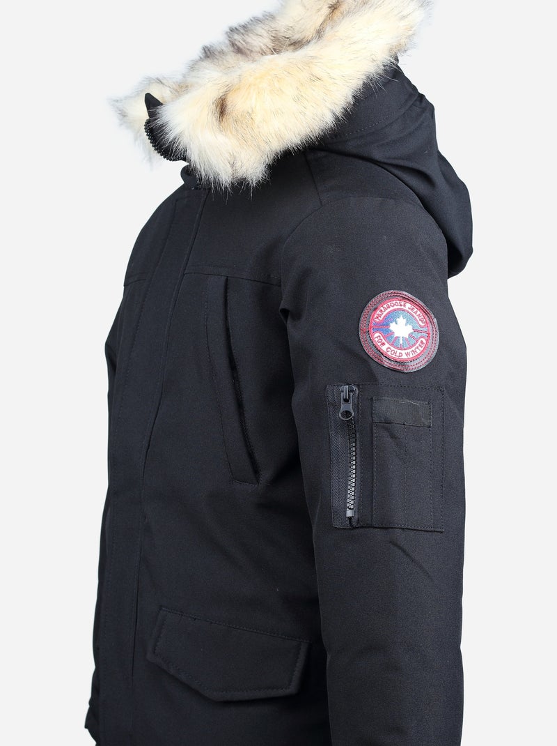 Parka Paragoose à capuche Noir - Kiabi