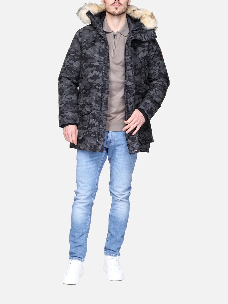 Parka Paragoose à capuche Noir - Kiabi