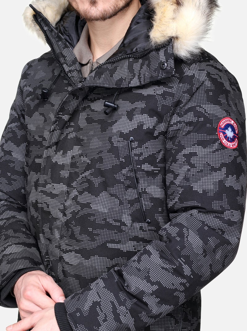Parka Paragoose à capuche Noir - Kiabi