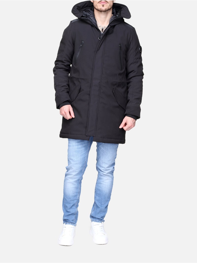 Parka Paragoose à capuche Noir - Kiabi