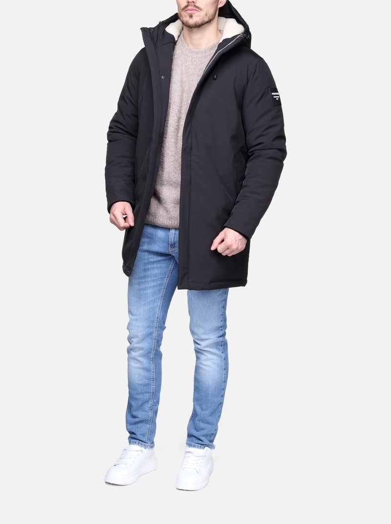 Parka Paragoose à capuche Noir - Kiabi