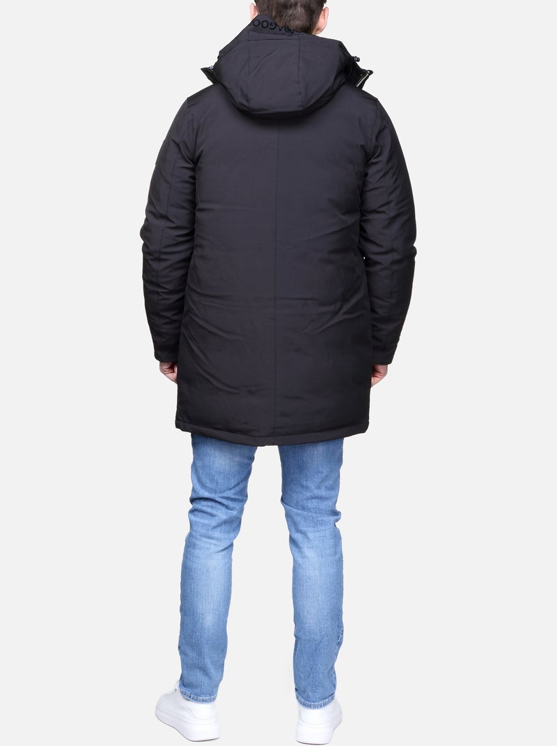 Parka Paragoose à capuche Noir - Kiabi