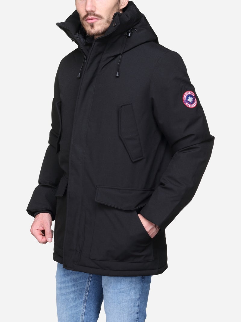Parka Paragoose à multiples poches Noir - Kiabi