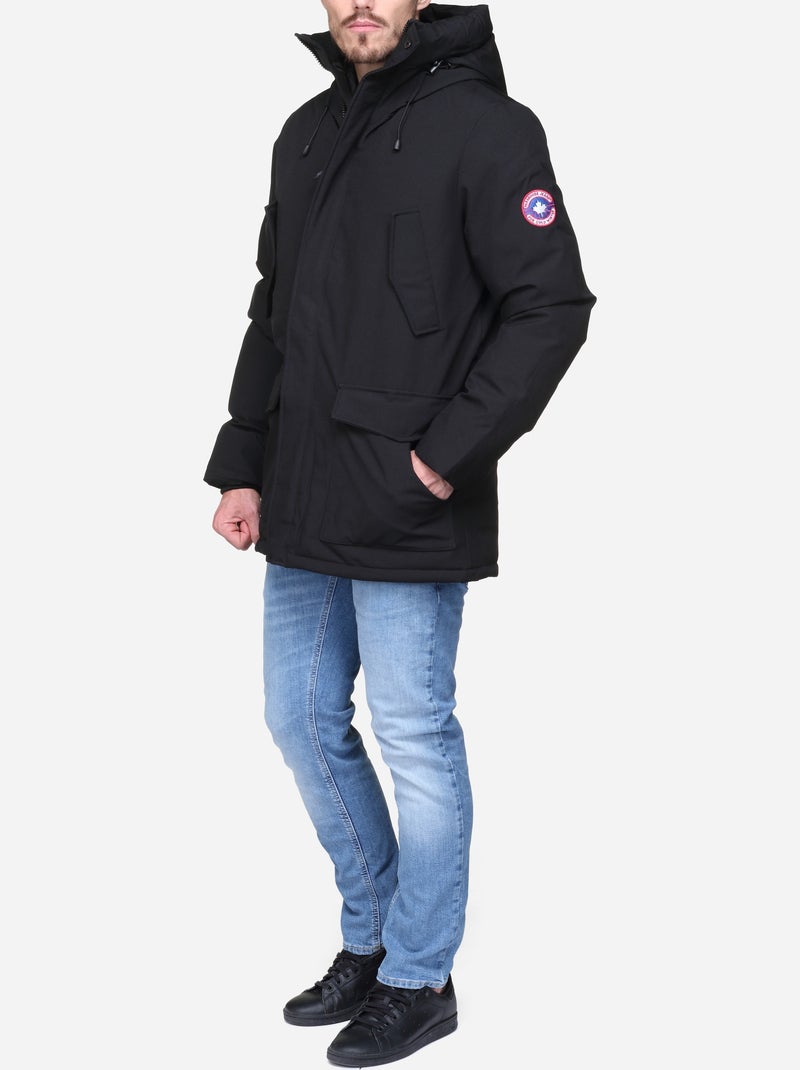 Parka Paragoose à multiples poches Noir - Kiabi