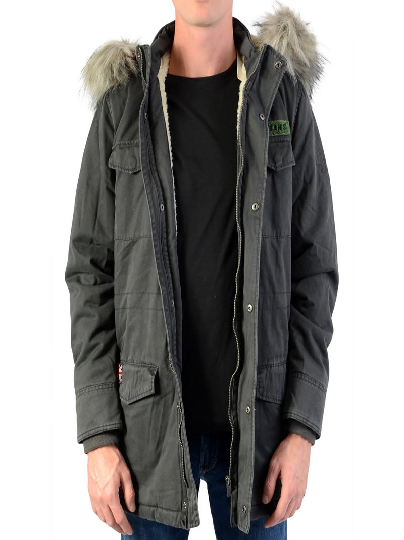 Parka Pepe Jeans Enfant Elcano Noir - Kiabi