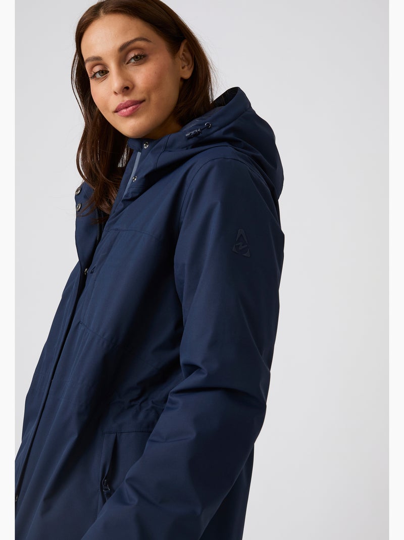 Parka rainprotect by damart thermolactyl - damart Bleu - Kiabi
