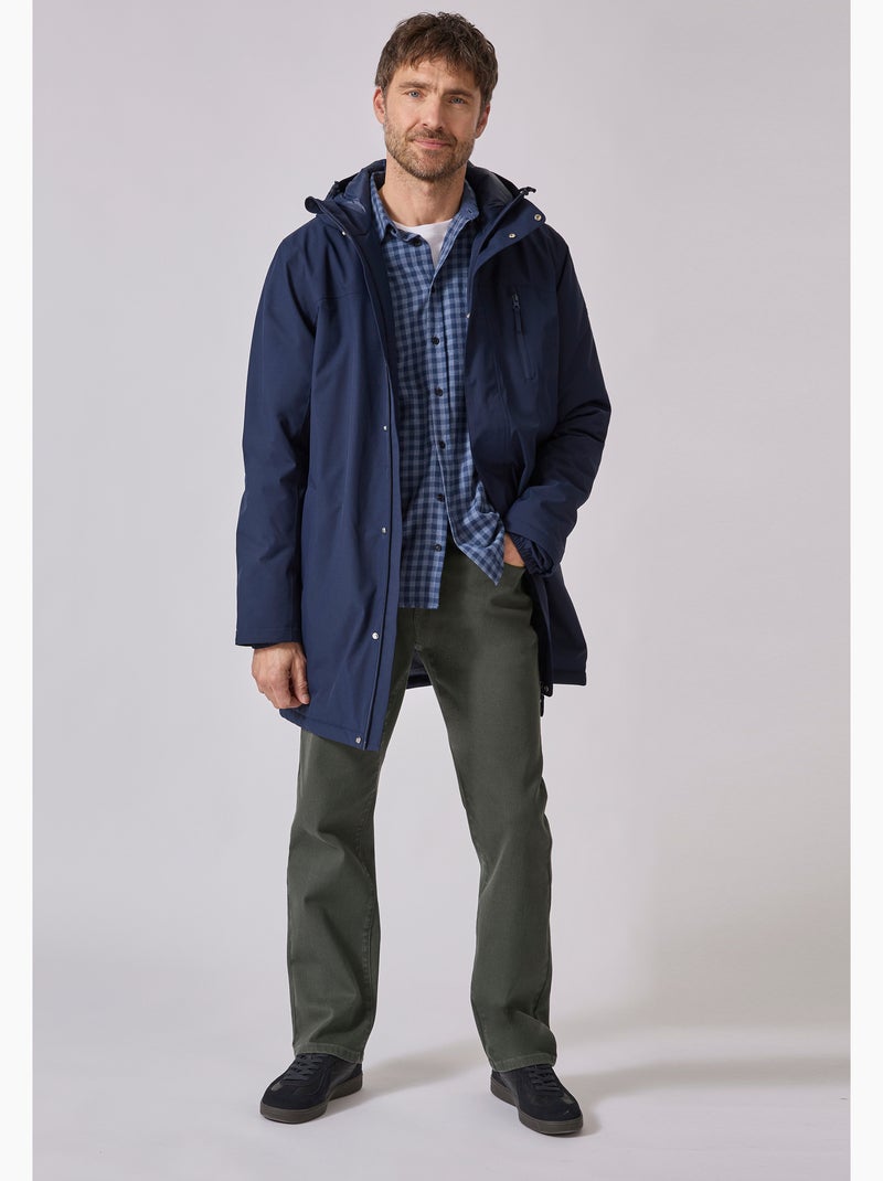 Parka rainprotect by damart thermolactyl - damart Bleu - Kiabi