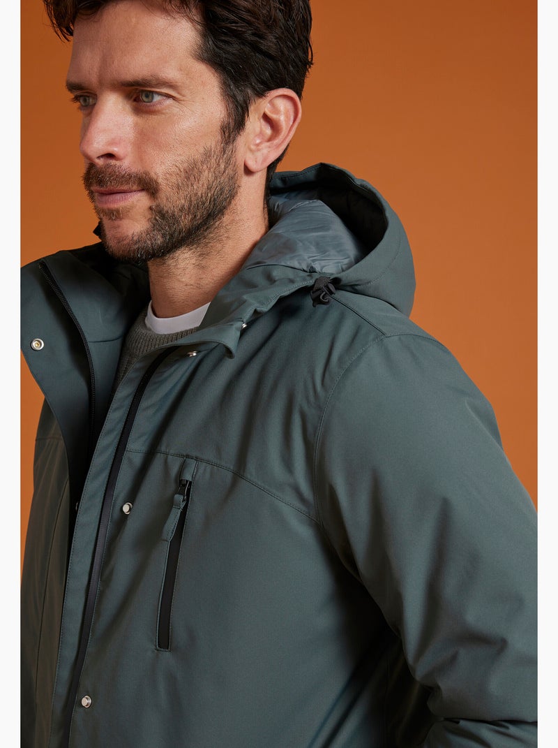 Parka RainProtect by Damart Thermolactyl - Damart Gris - Kiabi