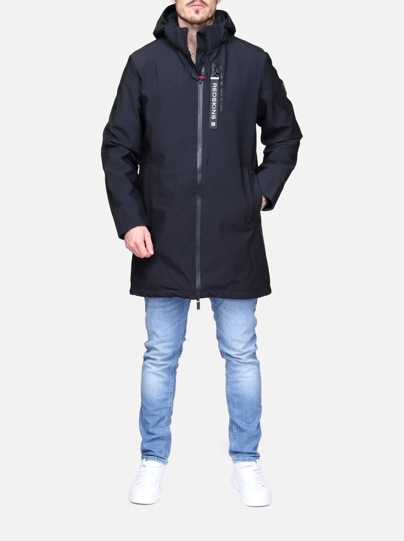 Parka Redskins à capuche Bleu foncé - Kiabi
