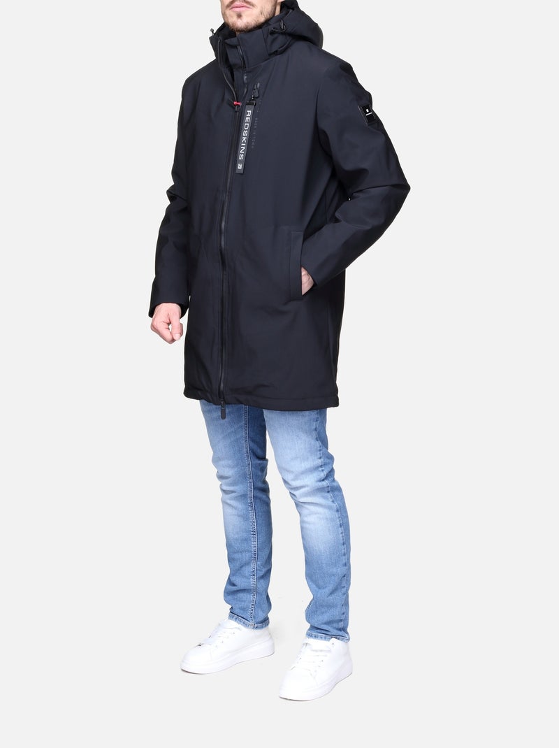 Parka Redskins à capuche Bleu foncé - Kiabi