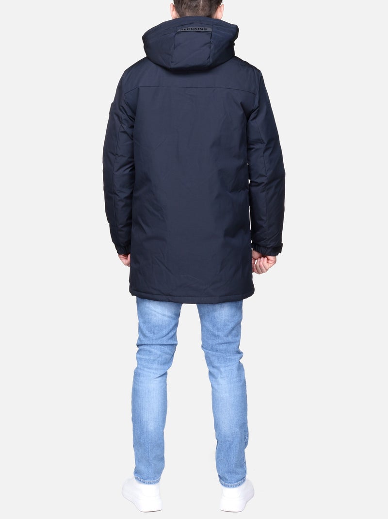 Parka Redskins à capuche Bleu foncé - Kiabi