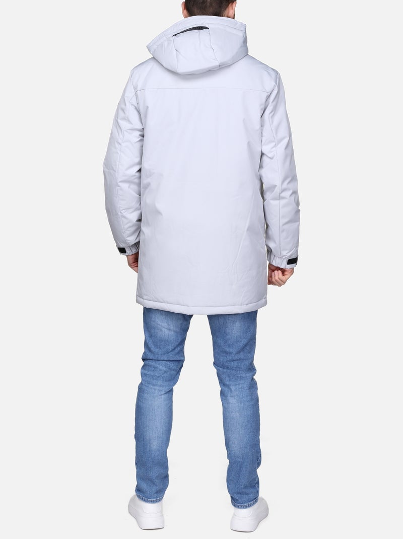 Parka Redskins à capuche Gris clair - Kiabi