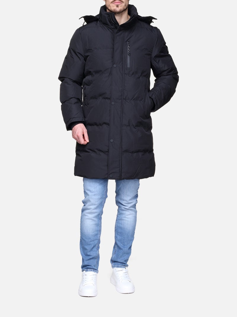 Parka Redskins à capuche Noir - Kiabi