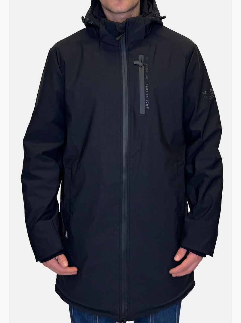 Parka Redskins Grida Active Noir - Kiabi