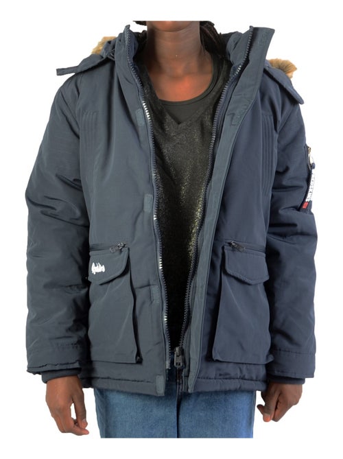 Parka Redskins Junior Imitation Fourure Angela - Kiabi