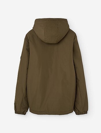 Parka rembourrée à capuche amovible