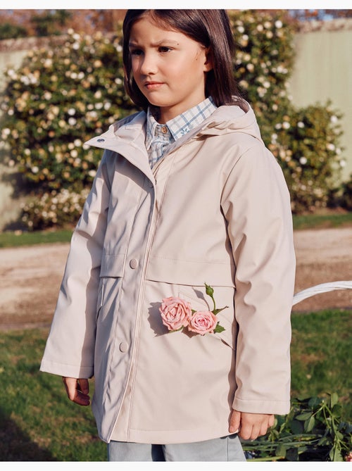 Parka rembourrée avec capuche et doublure - Kiabi