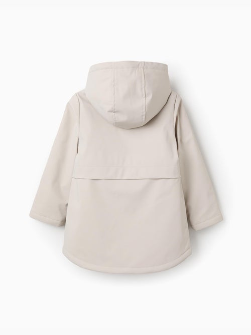 Parka rembourrée avec capuche et doublure - Kiabi
