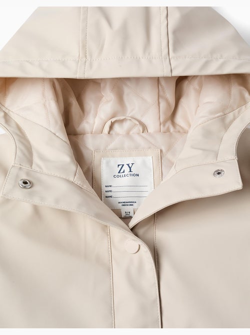 Parka rembourrée avec capuche et doublure - Kiabi