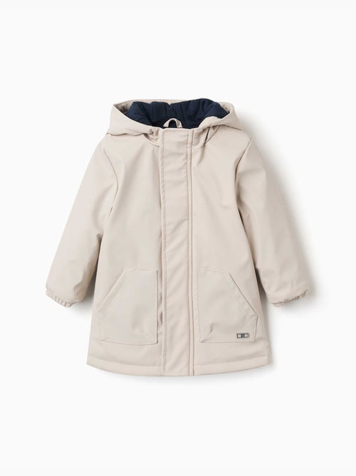 Parka rembourrée avec capuche et poches avant - Kiabi Parka rembourrée avec capuche et poches avant - Kiabi