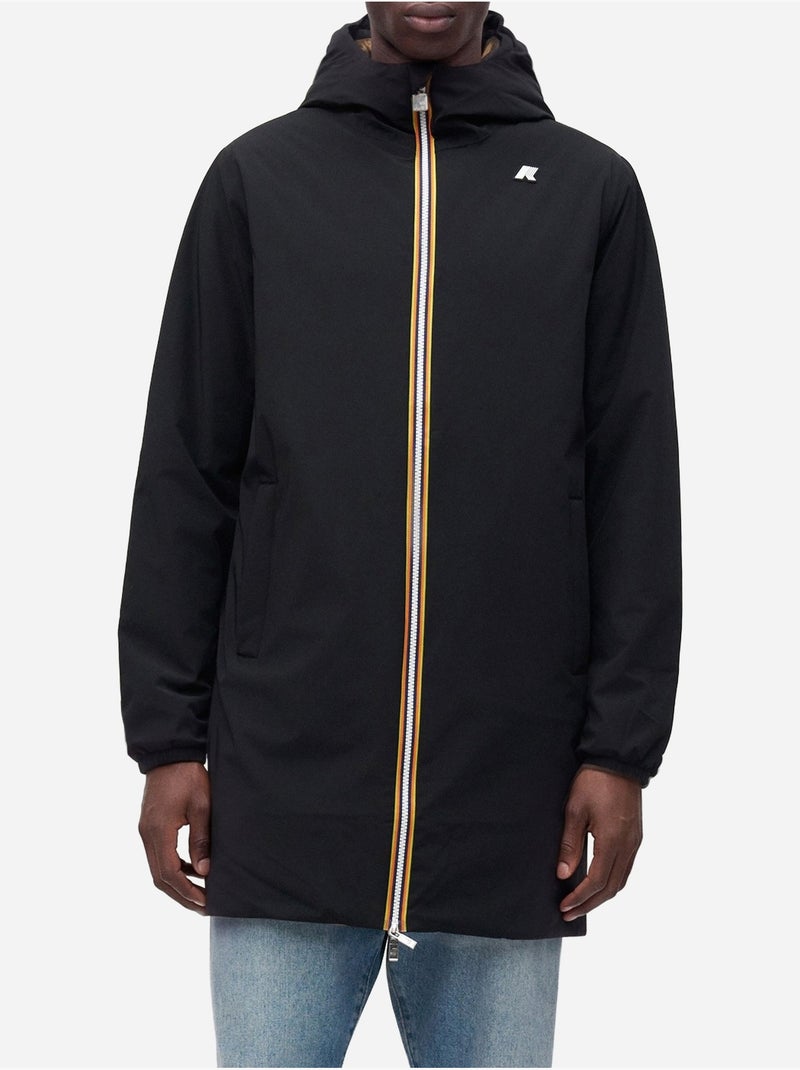 Parka reversible - k-way Noir - Kiabi