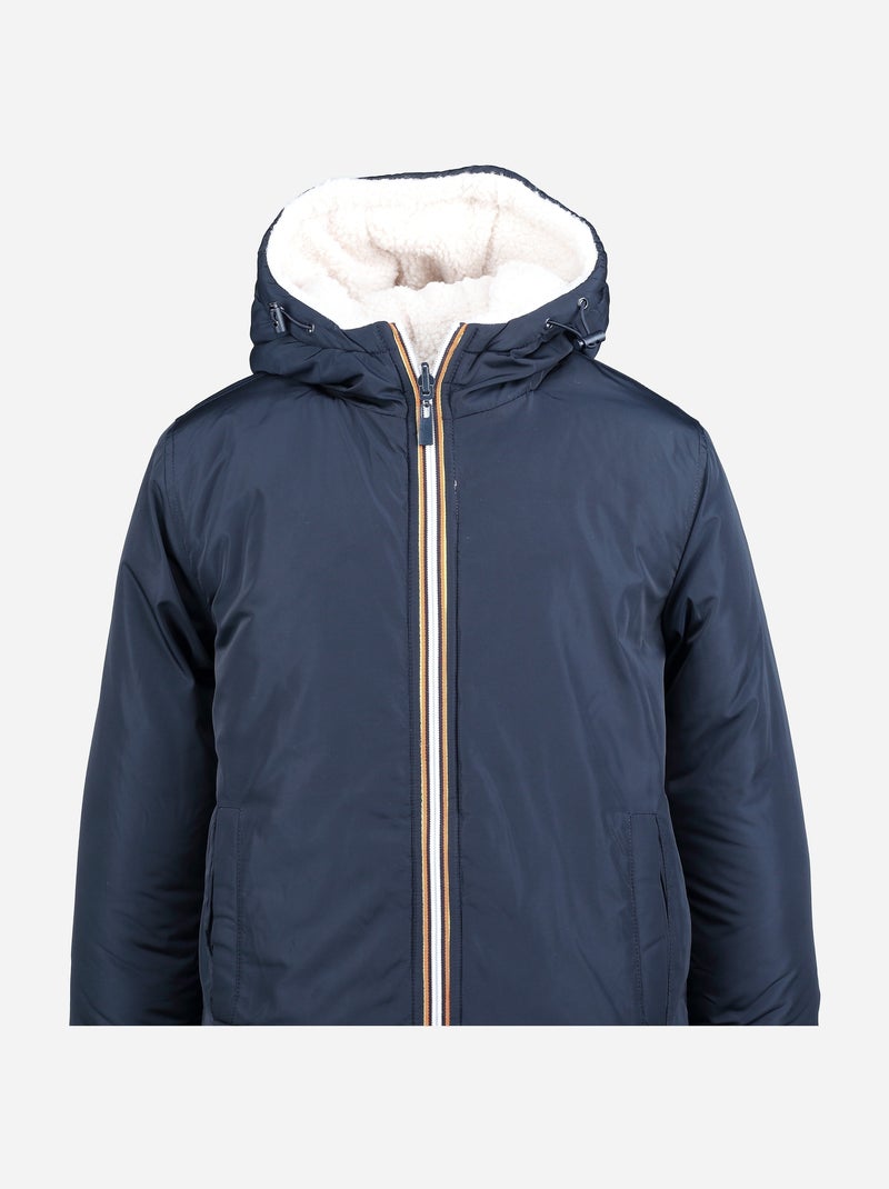 Parka reversible - Kizco Bleu foncé - Kiabi