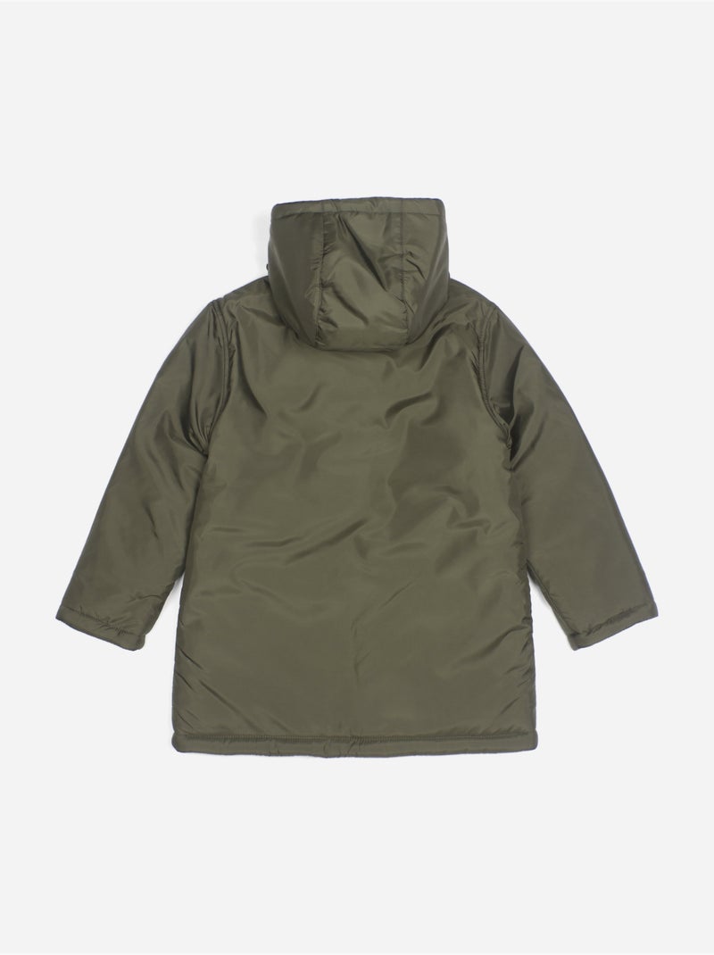 Parka reversible - Nike Kaki - Kiabi