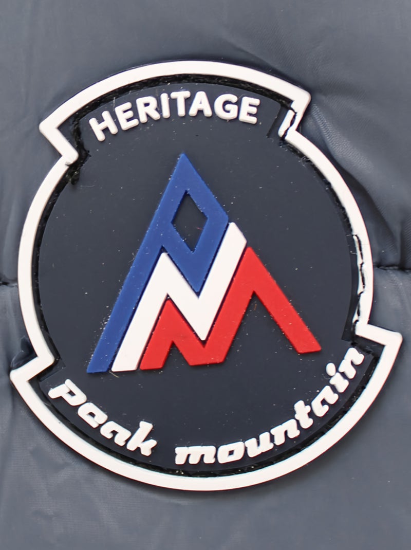 Parka réversible de ski   ASARIO - PEAK MOUNTAIN Noir Bleu marine Bleu - Kiabi