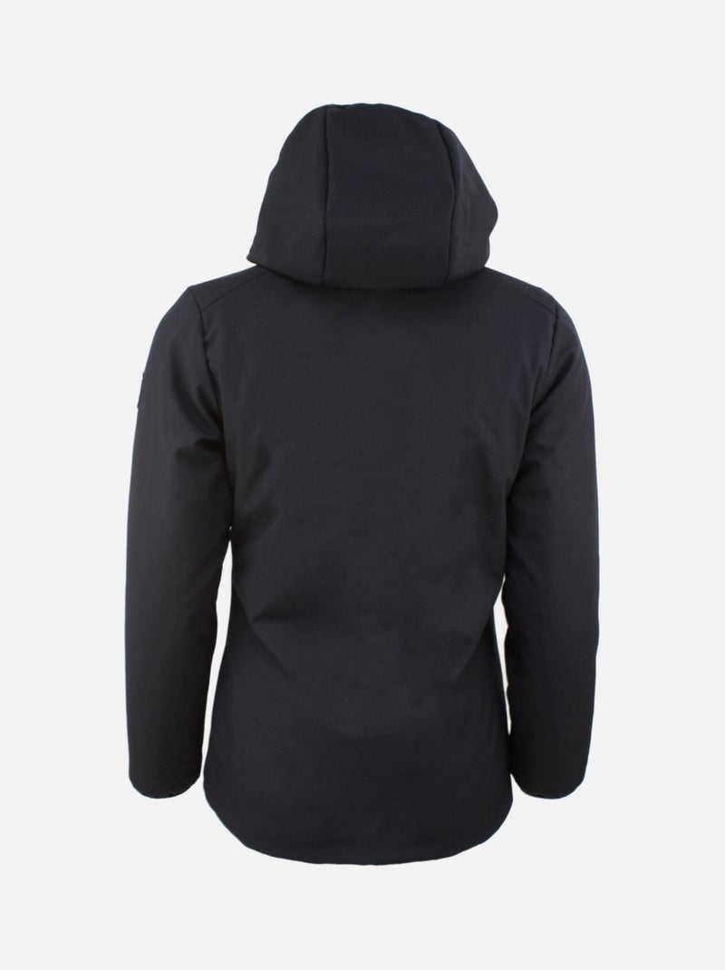 Parka réversible de ski   ASARIO - PEAK MOUNTAIN Noir Rouge - Kiabi