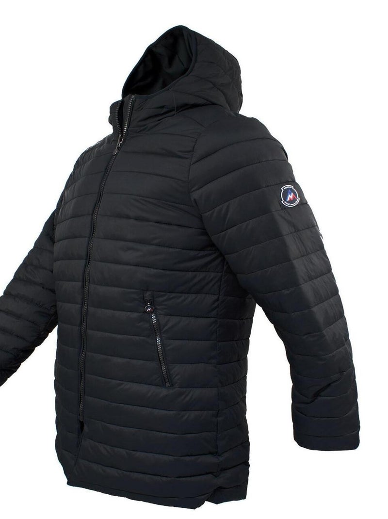 Parka réversible de ski   CESARIO - PEAK MOUNTAIN Noir Noir - Kiabi