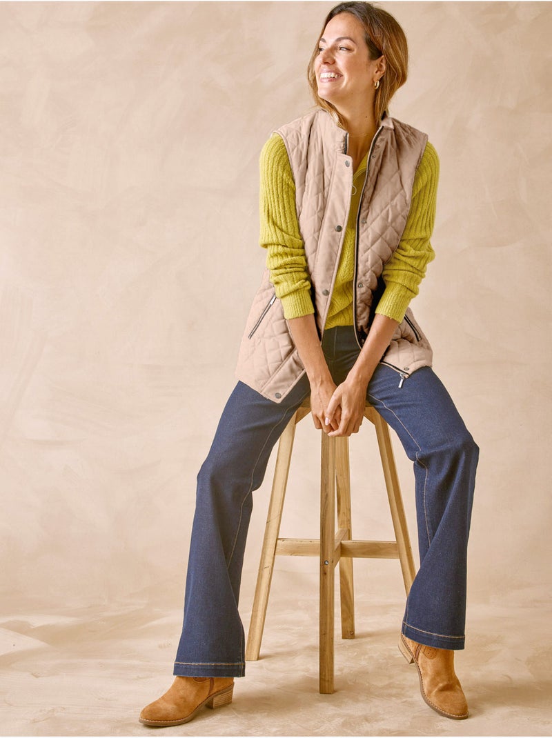 Parka sans manches matelassée déperlante - DAXON Marron - Kiabi