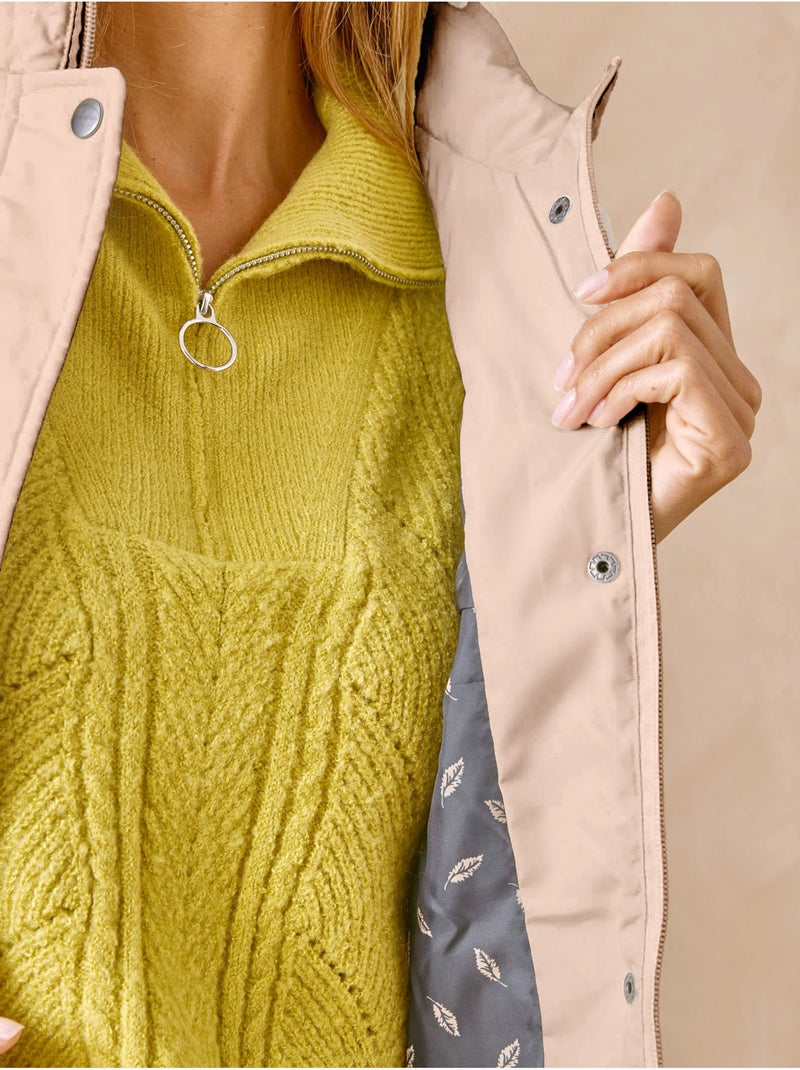 Parka sans manches matelassée déperlante - DAXON Marron - Kiabi