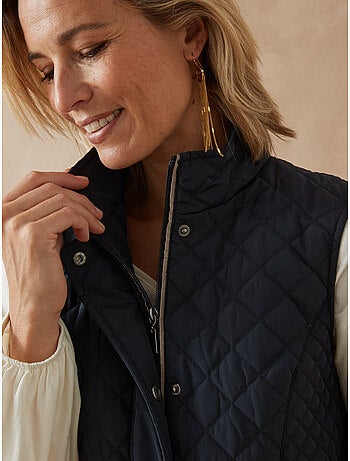 Parka sans manches matelassée déperlante