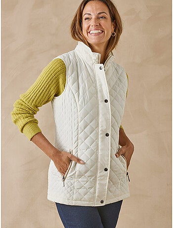 Parka sans manches matelassée déperlante