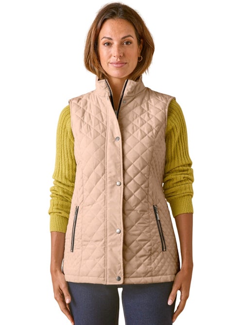 Parka sans manches matelassée déperlante - Kiabi Parka sans manches matelassée déperlante - Kiabi