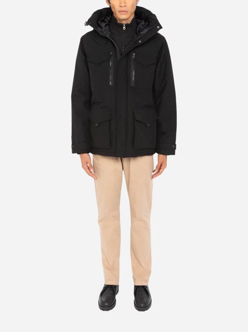 Parka Schott à capuche - Kiabi