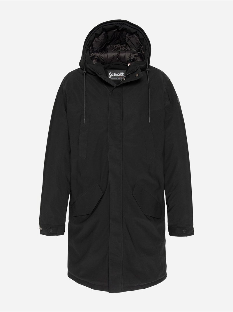 Parka Schott chasen Noir - Kiabi