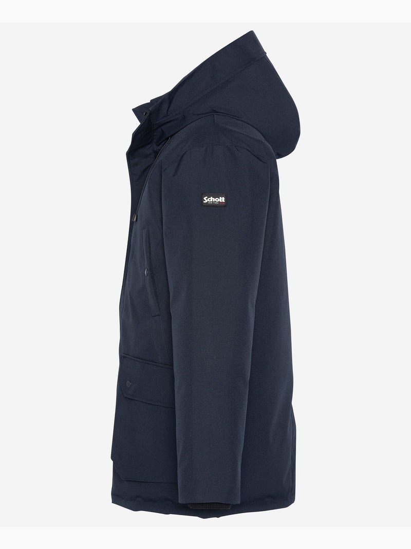 Parka Schott Elder Bleu foncé - Kiabi