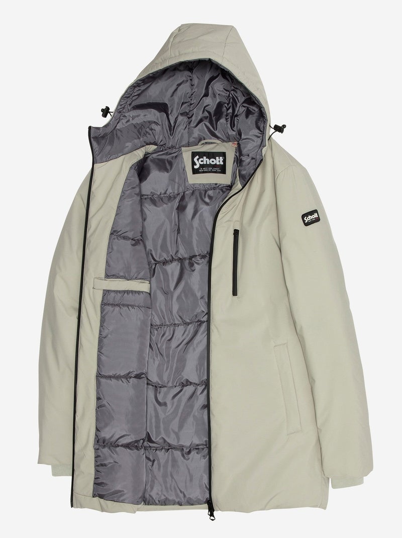 Parka Schott Fargo 2 Blanc cassé - Kiabi